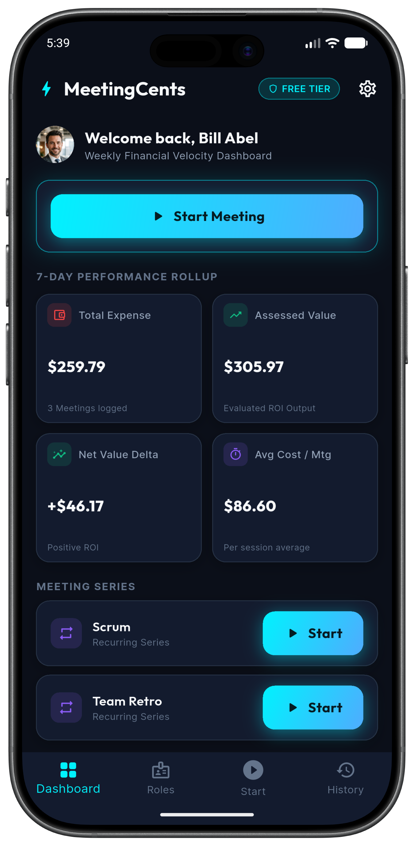 Financial Velocity Dashboard